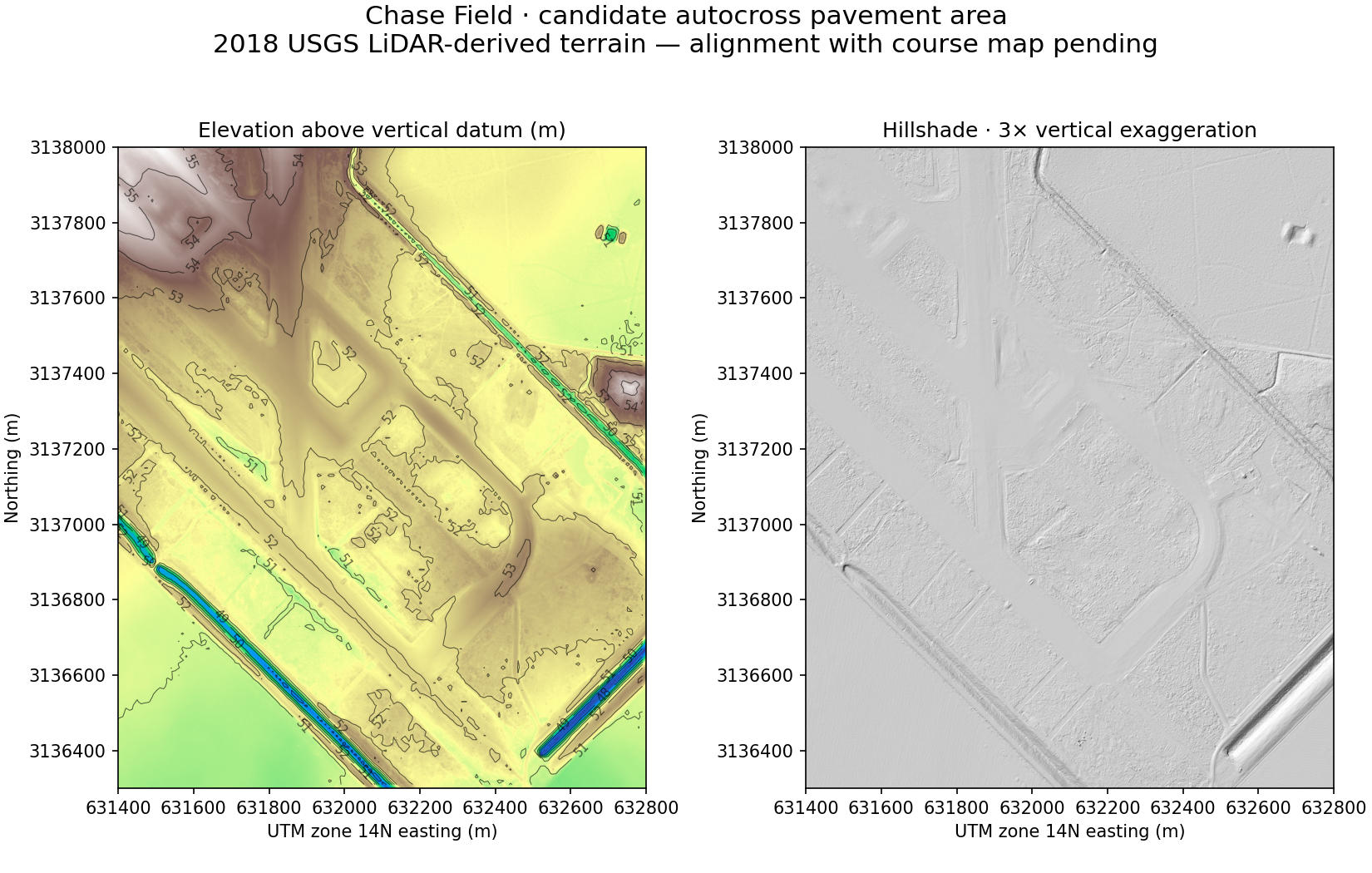 USGS LiDAR terrain overview